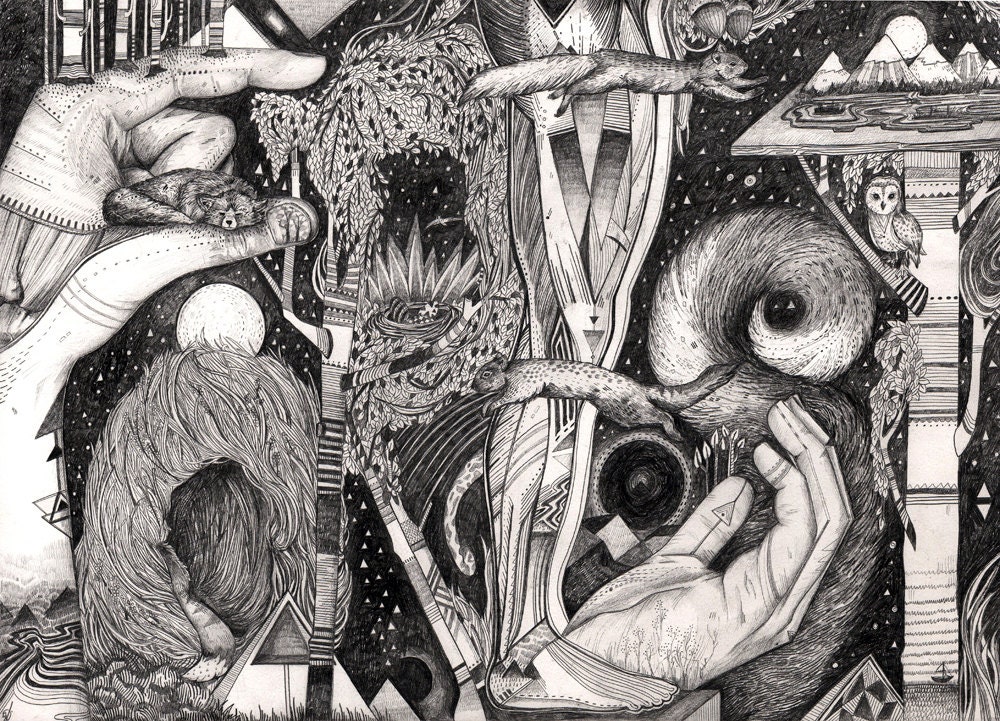 Forest // A4 print