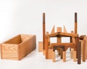 Wooden Blocks Natural Montessori Wooden Kids Toys