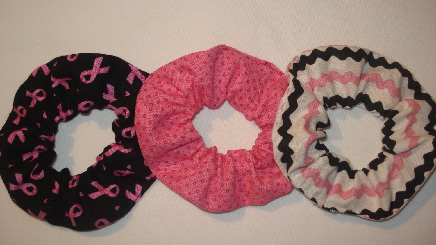 Never Lose Hope Hair Scrunchies, Set of Three