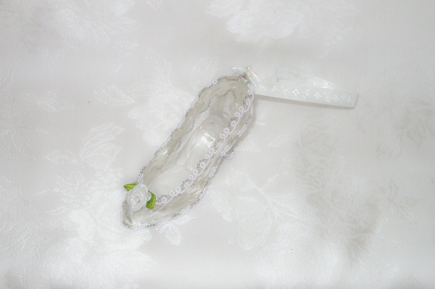 Cinderella's Glass Slipper Favor Ornament