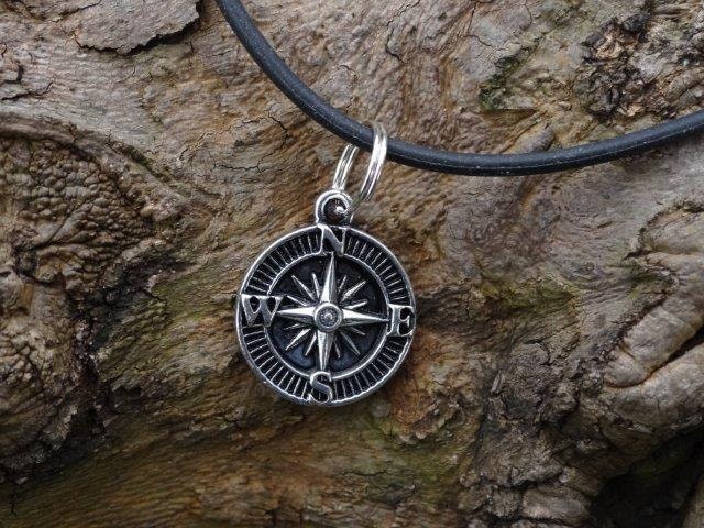 Compass Charm Necklaces