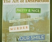 Unique Poem Collage Photo Coaster