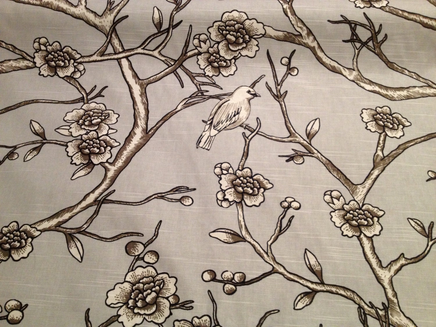 Dwell Studio Vintage Blossom in Dove by the yard