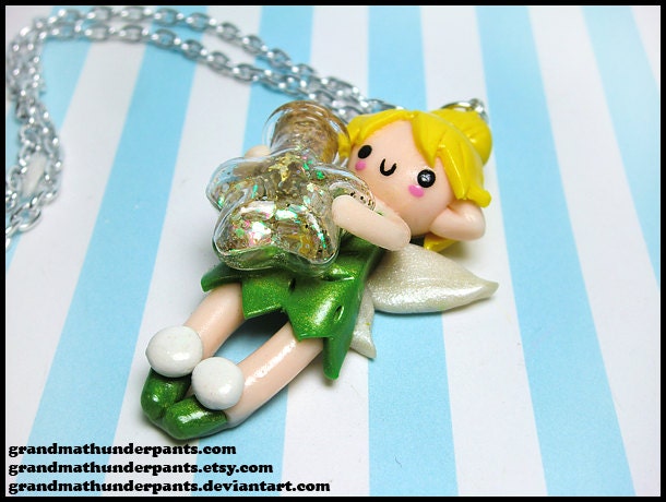 Tinkerbell & Fairy Dust Necklace
