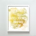 8x10 Creativity print in yellows