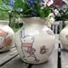 Bunny Wildflower Vase - Handmade Ceramic Small Vase