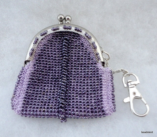 Lavender coin purse