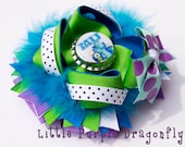 Monster's Inc Boutique Custom Hair Bow