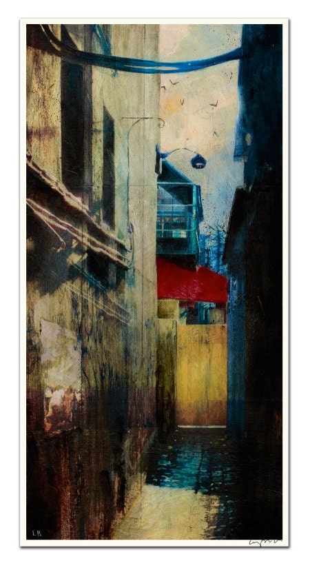 Winter Rust - Lithograph - 11.5 x 22" - Signed by the artist