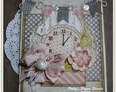 It's about VINTAGE TIME CLOCK Greeting Card All Occasion