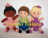 Amigurumi Ballerina and Boy Doll PDF Crochet Pattern INSTANT DOWNLOAD "Teacup Cuties"