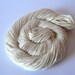 Handspun Bamboo Yarn Undyed-Natural Ivory 103 yards Worsted Weight