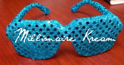 Custom Blue Sequined Millionaire Kreamsters