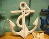 Anchor Hook Cast Iron Coat Towel Hook Beach House Decor