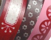 Colorful washi tapes for scrap booking Lot 3