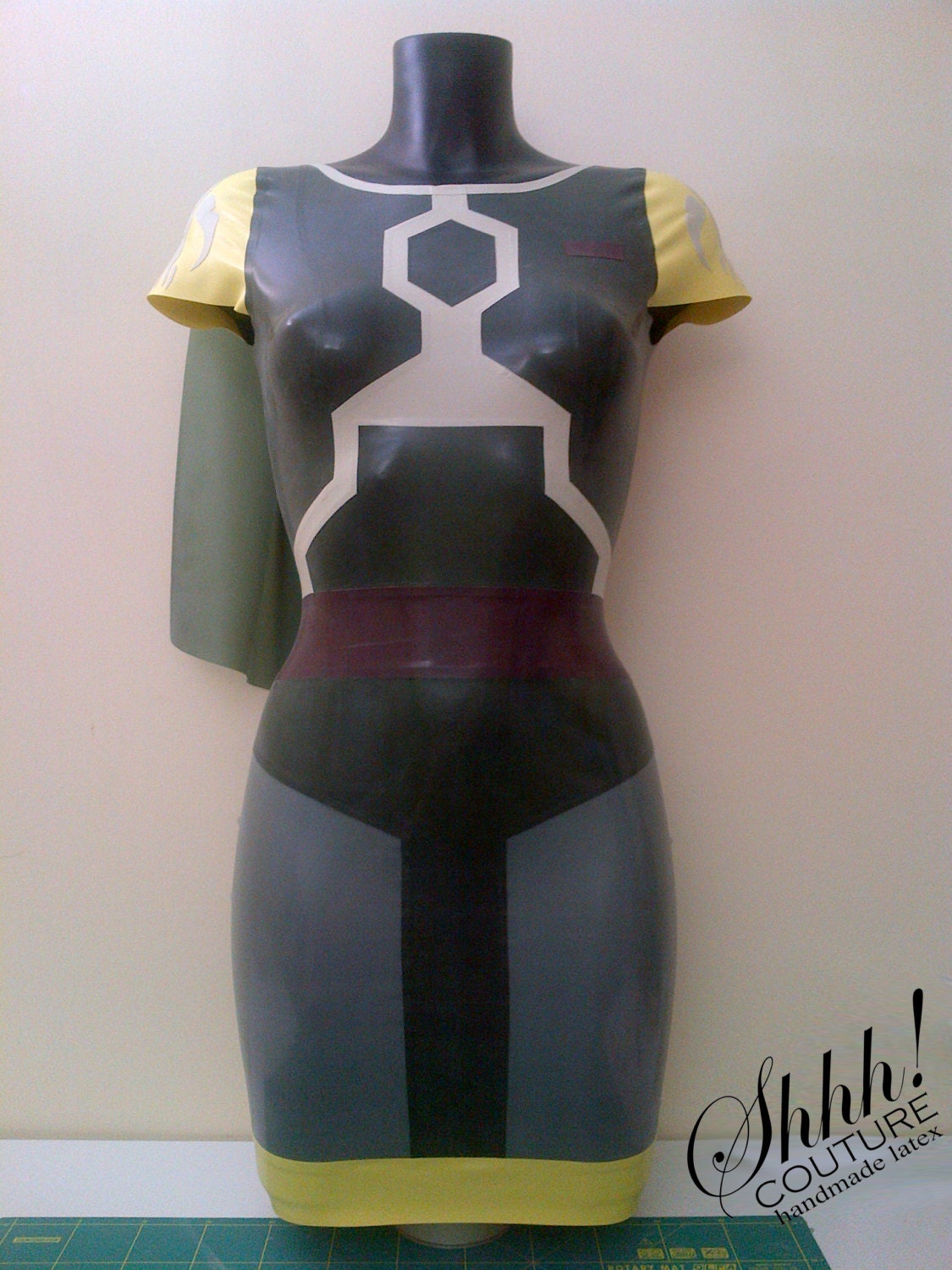 Star Wars Boba Fett Inspired Rubber Latex Dress