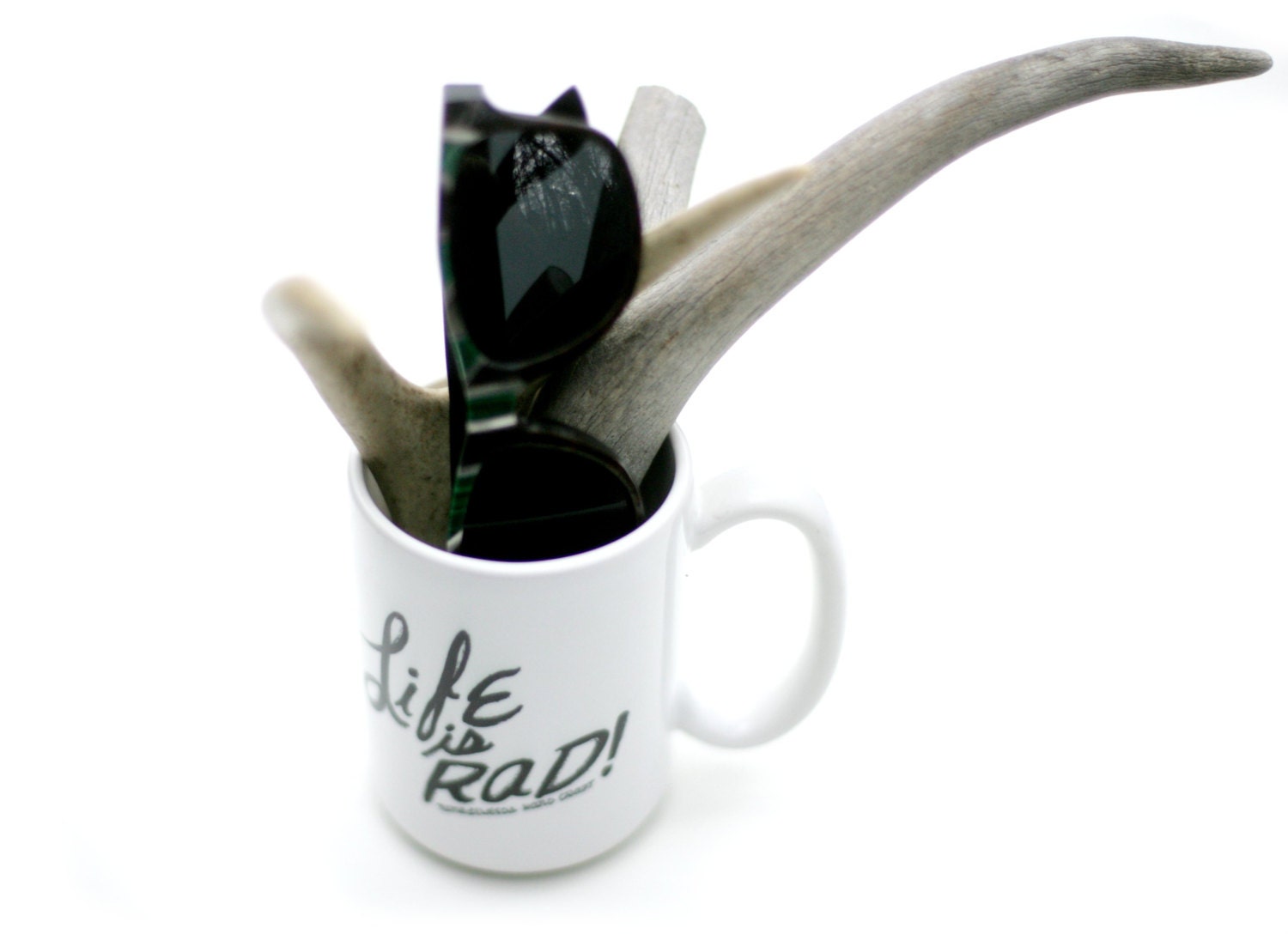 Life is Rad Tumbleweeds Handcraft Coffee Mug