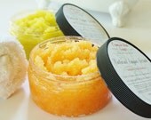 Natural Body Sugar Scrub - CHOOSE YOUR SCENT, natural bath body, handmade bath body, natural scrub, scented scrub, facial scrub