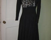 Betsey Johnson Original Punk Label 1980s Dress Medium