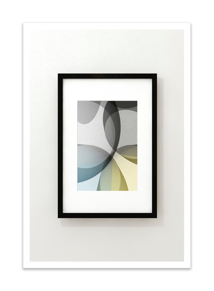GLASS no.12 - Giclee Print - Contemporary Modern Style Minimalist Modernist  Abstract
