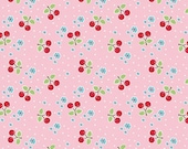Bake Sale Cottons Cherry in Pink Riley Blake C3433 Pink One Yard