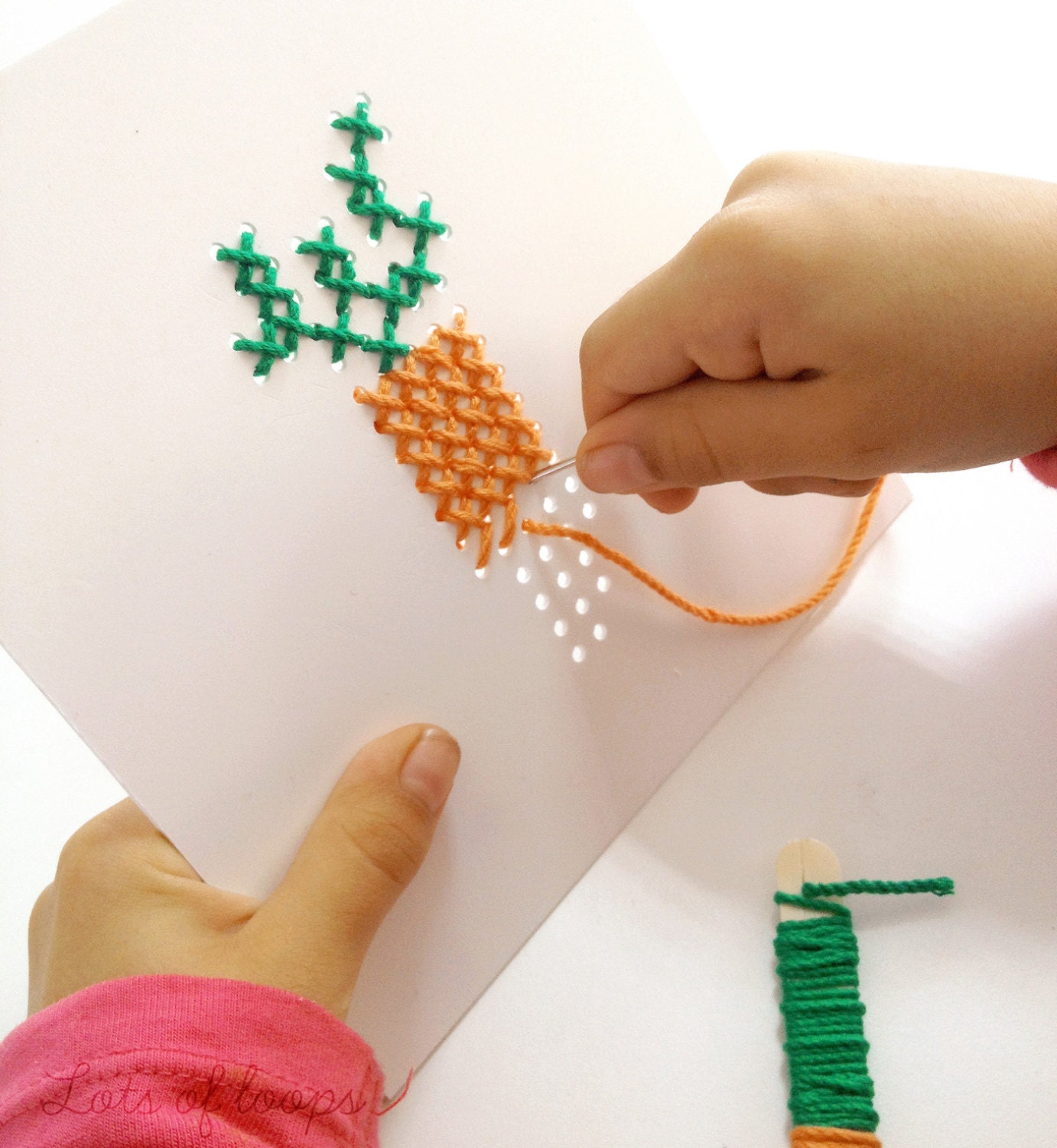 DIY Cross Stitch Kit for Kids
