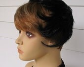 1960s Black Feather Hat