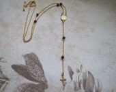Rosary necklace inspired by Yolanda Foster of The Real Housewives of Beverly Hills Gold Plated