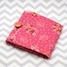 Interchangeable Knitting Needle Roll - Pink and Orange Hope Valley Floral Fabric