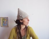 Just Cuz I Love to Make You Laugh - Hand Felted Sculptural Hat