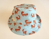Boys Small Bucket Hat - Fox