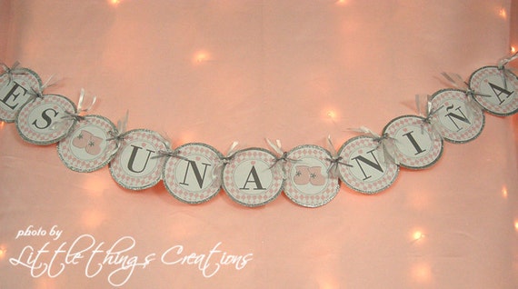 Printable Girl in New York Collection- "It's a girl" Banner by Fara Party Design Il_570xn