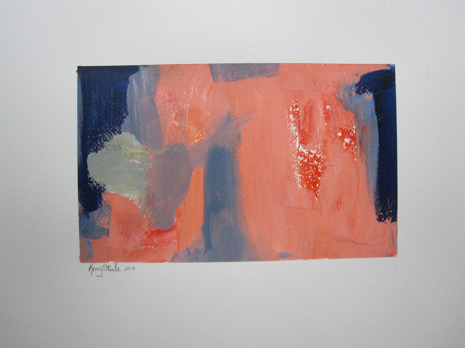 Original oil on Paper 16 x 20 by Kerry Steele
