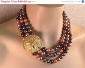 HOLIDAY SALE Beach Sunset Necklace