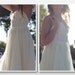 Wedding Dress Strapless  Bustier Chiffon and Lace Bohemian- Morella Gown