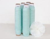 Aqua Fold Over Elastic for Baby Headbands - 10 Yards of 5/8 inch FOE