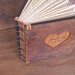 tree bark photo album - unique wood book  custom wedding anniversary forest woodland large personalized / made to order
