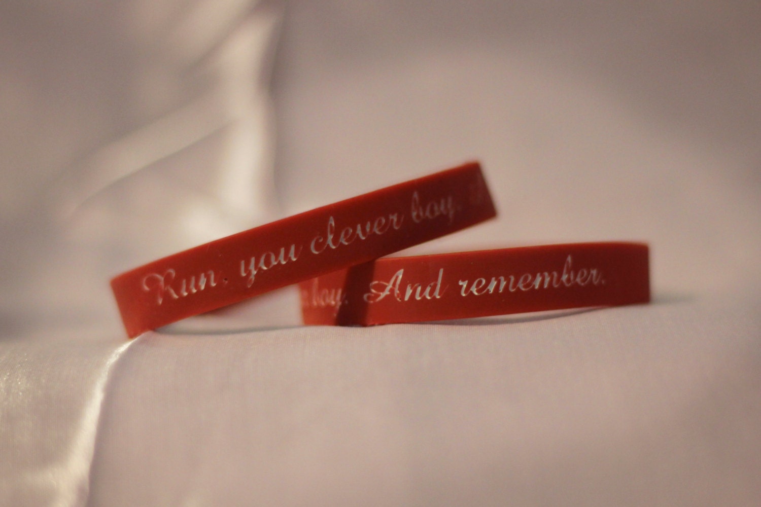 Run, You Clever Boy Wristband