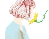 Oxygen mask - A4 print