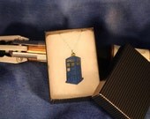Police Box Charm (Chain Included)