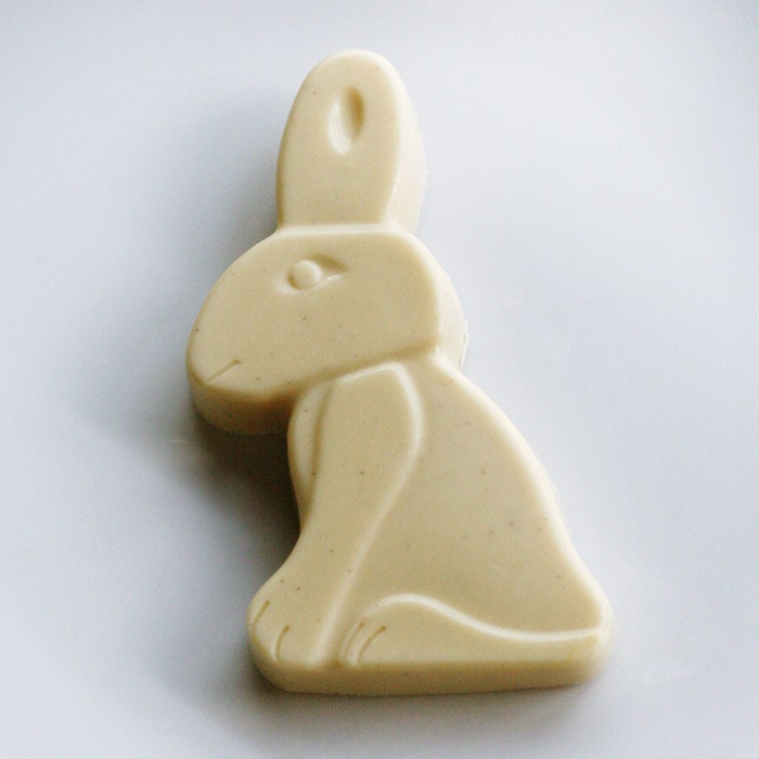 Items similar to White Rabbit Ostara Hare Easter Bunny Vegan White