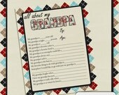 Father's Day Interview Sheet to fill in for GRANDPA Il_170x135