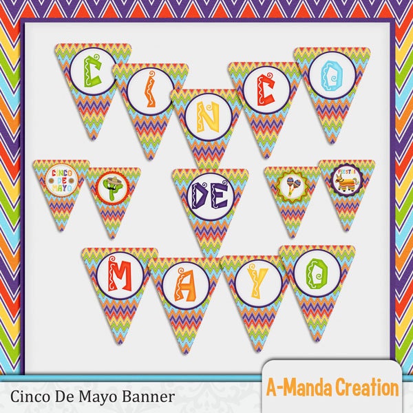 Cinco De Mayo Fiesta Banner Cinco De Mayo Il_570xn