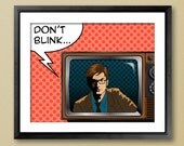 Doctor Who Pop Art Poster - 16x20 - Don't Blink