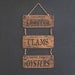 Coastal Wall Art Decoration - Lobster Clams Oysters Signs