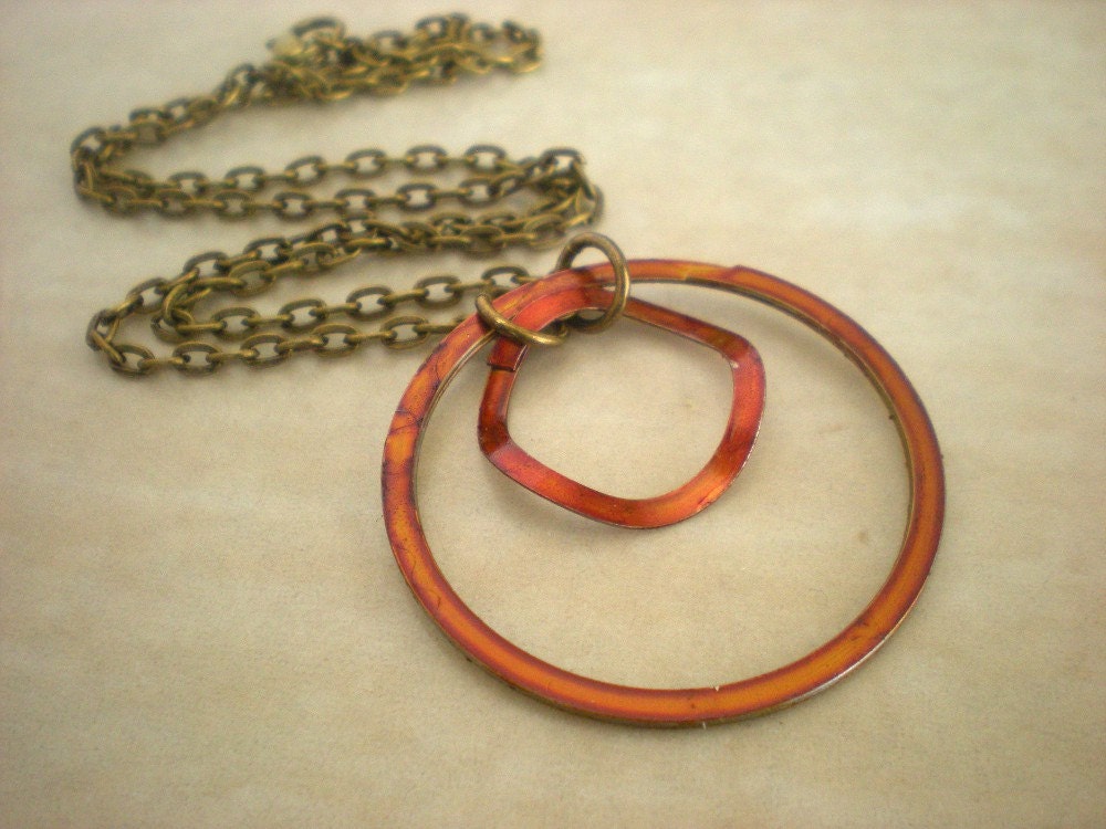 Hardware Necklace: Summer - Steel Jewelry - Upcycled Jewelry - Unique Jewelry - Summer Jewelry - Industrial Jewelry