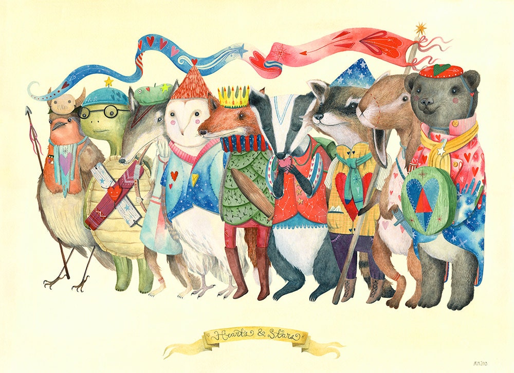 Hearts & Stars by Maryanna Hoggatt
