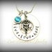Hand Stamped Jewelry / RN necklace / Nurses / Nursing Student - Hand Stamped Stainless Steel Jewelry