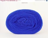 ON SALE Thin Wool Pencil Roving/Pre-Yarn, Spinning, Felting or Knitting Fiber, Navy Blue FREE Shipping Worldwide