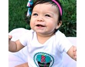 Monthly Onesie Baby Stickers - Kendra - Pastel Pink, Green, Blue, and Purple Cupcakes - Great Baby Shower Gift and Photo Prop